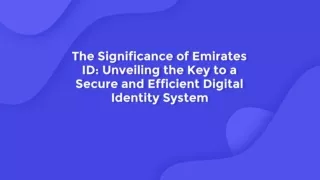 Emirates ID Official