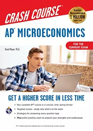 Download Book [PDF] AP® Microeconomics Crash Course, Book   Online: Get a Higher Score in Less