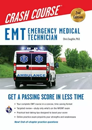 $PDF$/READ/DOWNLOAD EMT (Emergency Medical Technician) Crash Course with Online Practice Test, 2nd