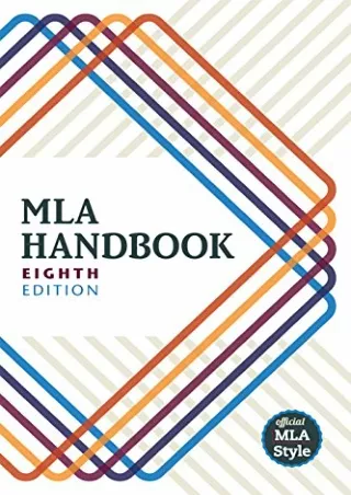 [PDF] DOWNLOAD MLA Handbook
