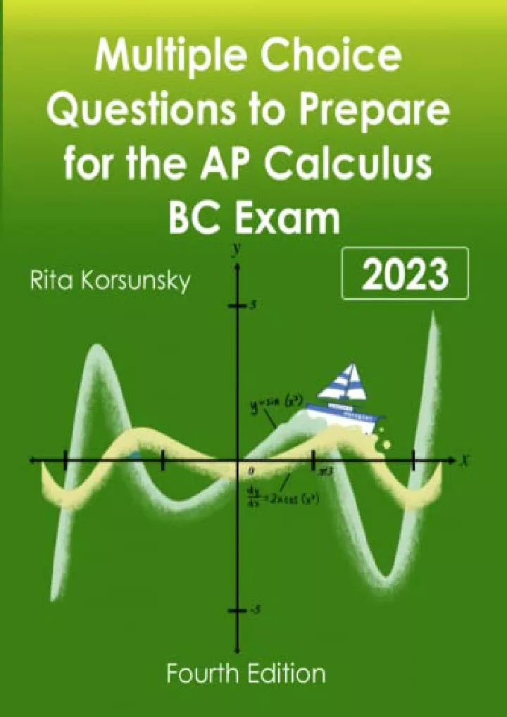 PPT PDF_ MultipleChoice Questions to Prepare For The AP Calculus BC