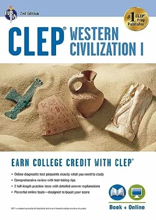 PDF_ CLEP® Western Civilization I Book   Online (CLEP Test Preparation)