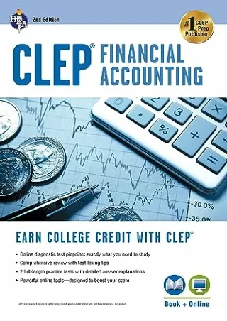 READ [PDF] CLEP® Financial Accounting Book   Online (CLEP Test Preparation)