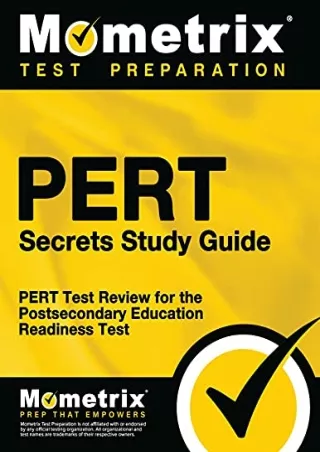 Read ebook [PDF] PERT Secrets Study Guide: PERT Test Review for the Postsecondary Education
