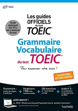 PDF_ Grammaire - Vocabulaire TOEIC® (conforme au nouveau test TOEIC®)