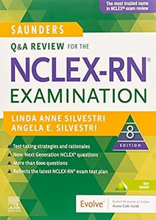 Download Book [PDF] Saunders Q & A Review for the NCLEX-RN® Examination