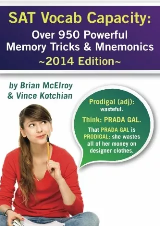 $PDF$/READ/DOWNLOAD SAT Vocab Capacity: 2014 Edition - Over 950 Powerful Memory Tricks and Mnemonics