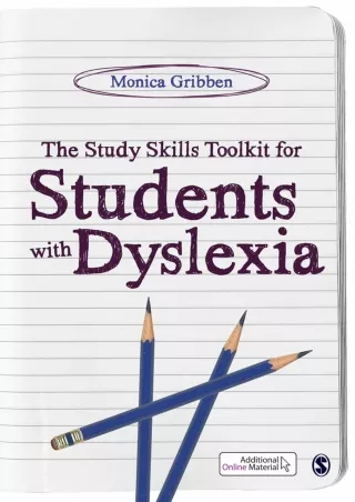 READ [PDF] The Study Skills Toolkit for Students with Dyslexia