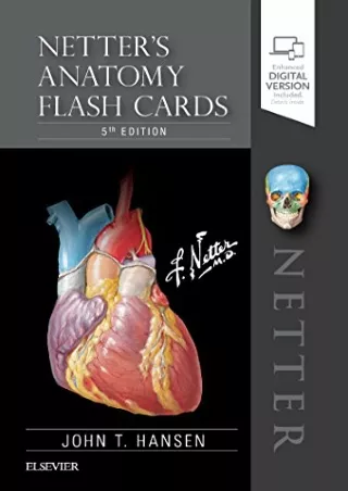 $PDF$/READ/DOWNLOAD Netter's Anatomy Flash Cards (Netter Basic Science)