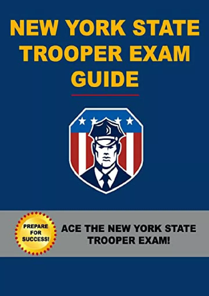 PPT PDF/READ New York State Trooper Exam Guide PowerPoint