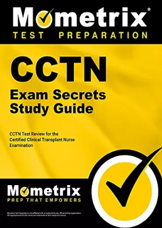 [PDF READ ONLINE] CCTN Exam Secrets Study Guide: CCTN Test Review for the Certified Clinical