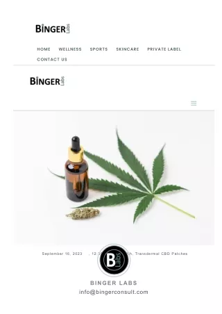 Best Broad Spectrum CBD For Your Needs | Binger Labs