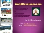Website Development for Real Estate Company - slide 1
