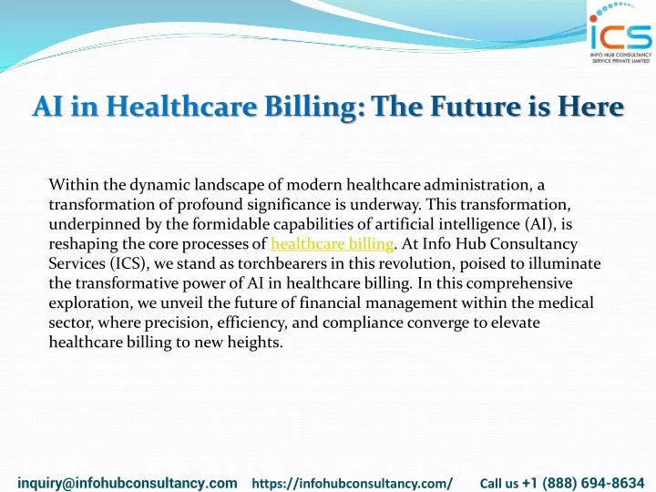 ai in healthcare billing the future is here