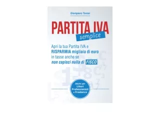 Ebook download Partita IVA Semplice Apri Partita IVA e risparmia migliaia di Eur