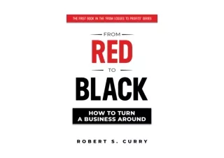 Download PDF From Red to Black How to Turn a Business Around Losses to Profits S