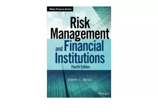 Ebook download Risk Management and Financial Institutions unlimited