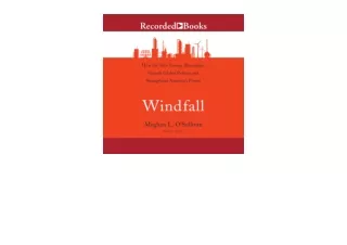 Kindle online PDF Windfall How the New Energy Abundance Upends Global Politics a
