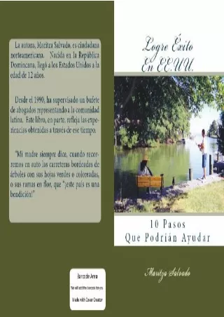 [PDF READ ONLINE] Logre Éxito En EE.UU. - 10 Pasos Que Podrián Ayudar (Spanish Edition)