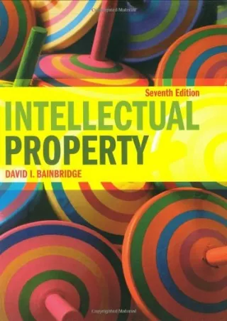 PDF BOOK DOWNLOAD Intellectual Property full