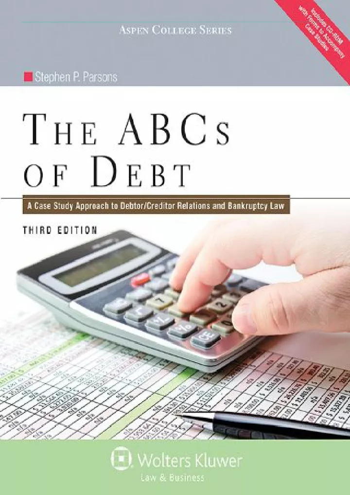 abc s of debt a case study approach to debtor