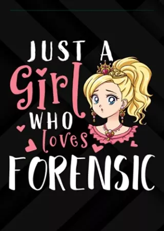 DOWNLOAD [PDF] Ham Radio Log Book - Womens Just A Girl Who Loves Forensic S