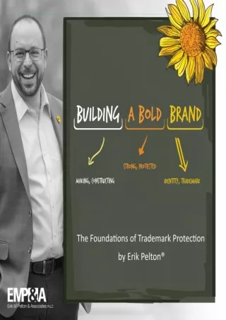 PDF Building a Bold Brand: The Foundations of Trademark Protection free