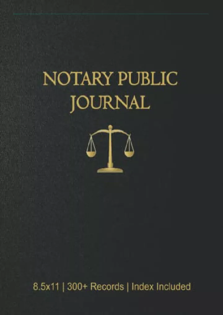 notary public journal notary public record book