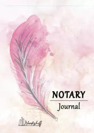 PDF BOOK DOWNLOAD Modern Notary Journal: Official Notary Log Book To Record