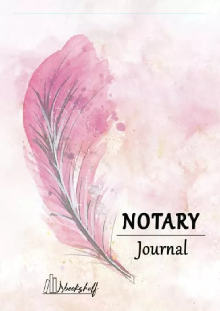 modern notary journal official notary log book