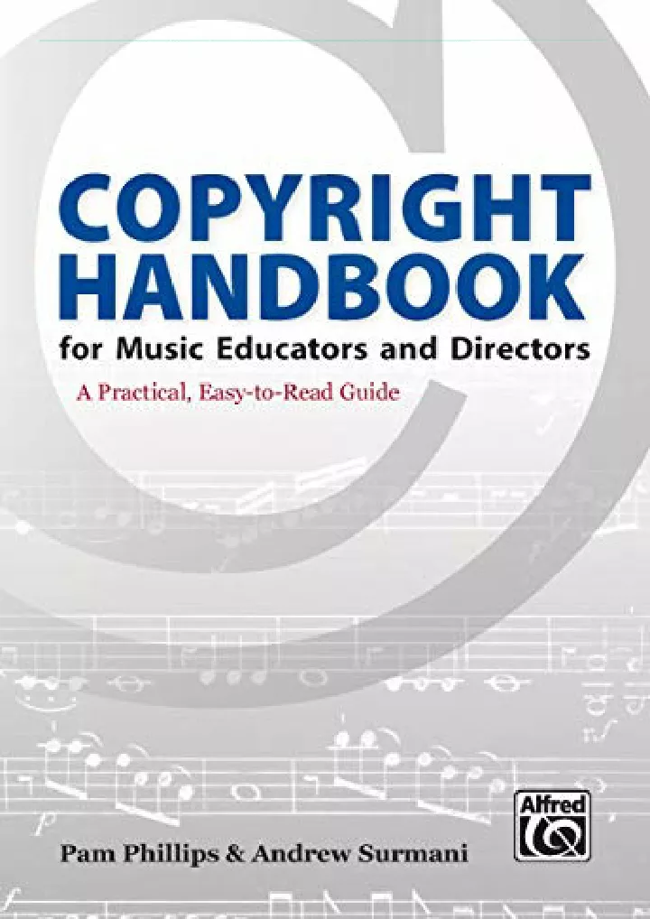 copyright handbook for music educators