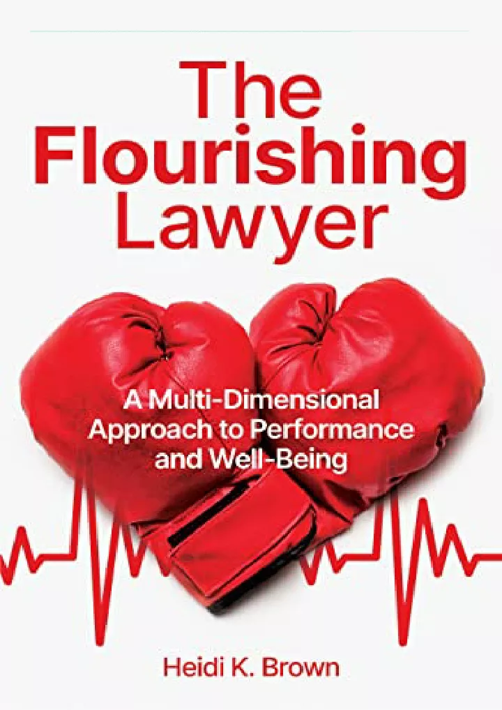 the flourishing lawyer a multi dimensional