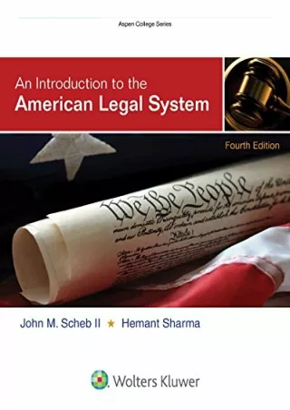 PDF/READ An Introduction To the American Legal System (Aspen College) full