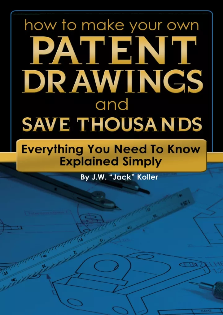 how to make your own patent drawing and save