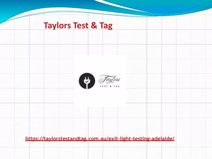 taylors test tag