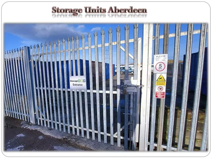 storage units aberdeen