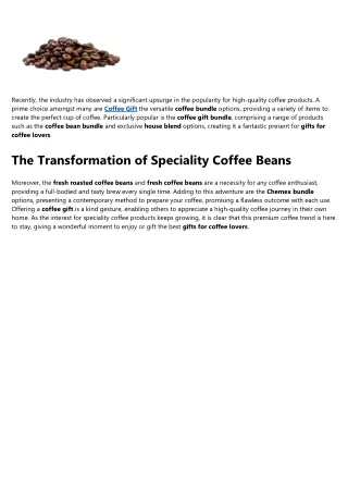 Little Known Facts About Coffee Bean Bundle.