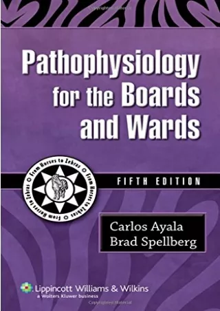 Download Book [PDF] Pathophysiology for the Boards and Wards (Board & Wards S.)