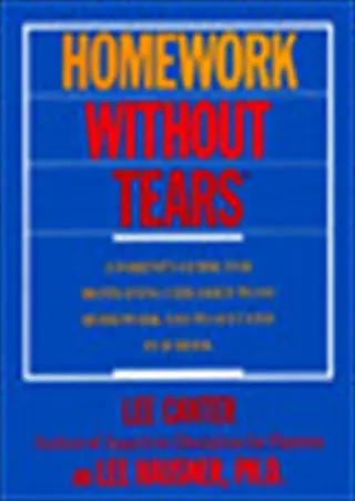 [PDF] DOWNLOAD Homework Without Tears