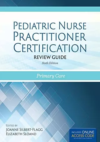 DOWNLOAD/PDF Pediatric Nurse Practitioner Certification Review Guide: Primary Care