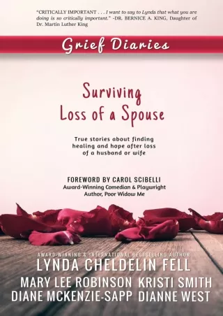 Read ebook [PDF] Grief Diaries: Loss of a Spouse