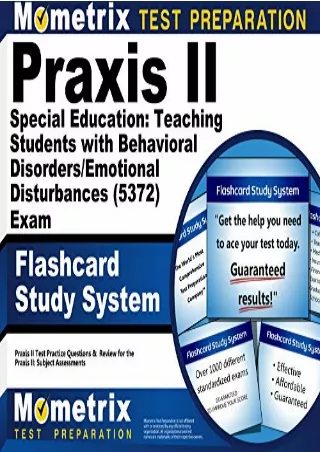 [PDF READ ONLINE] Praxis II Special Education: Teaching Students with Behavioral