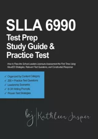 PDF_ SLLA 6990 Test Prep Study Guide and Practice Test: How to Pass the School