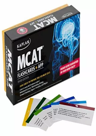 get [PDF] Download Kaplan MCAT Flashcards   App (Kaplan Test Prep)