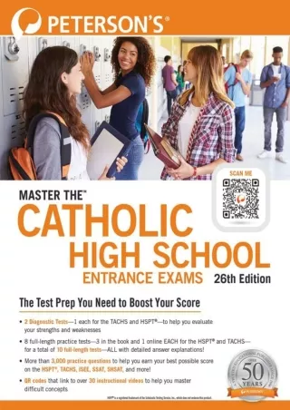 [PDF READ ONLINE] Master the™ Catholic High Schools Entrance Exams