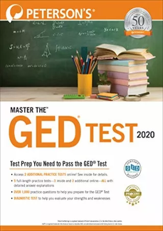 Download Book [PDF] Master the GED Test