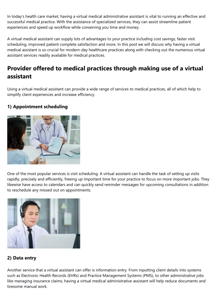 in today s health care market having a virtual