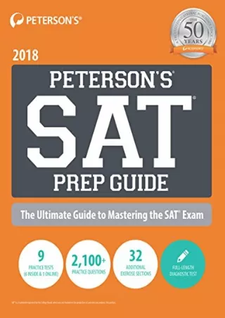 [PDF READ ONLINE] SAT Prep Guide 2018