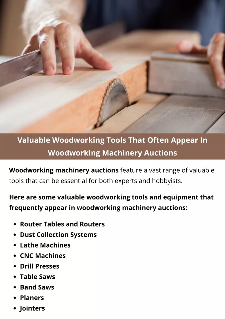 valuable woodworking tools that often appear
