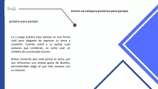 pulsera para parejas